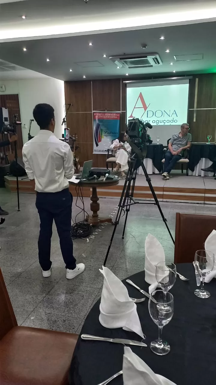Juranildes Araújo: presença inspiradora no Festival Internacional da Língua Portuguesa