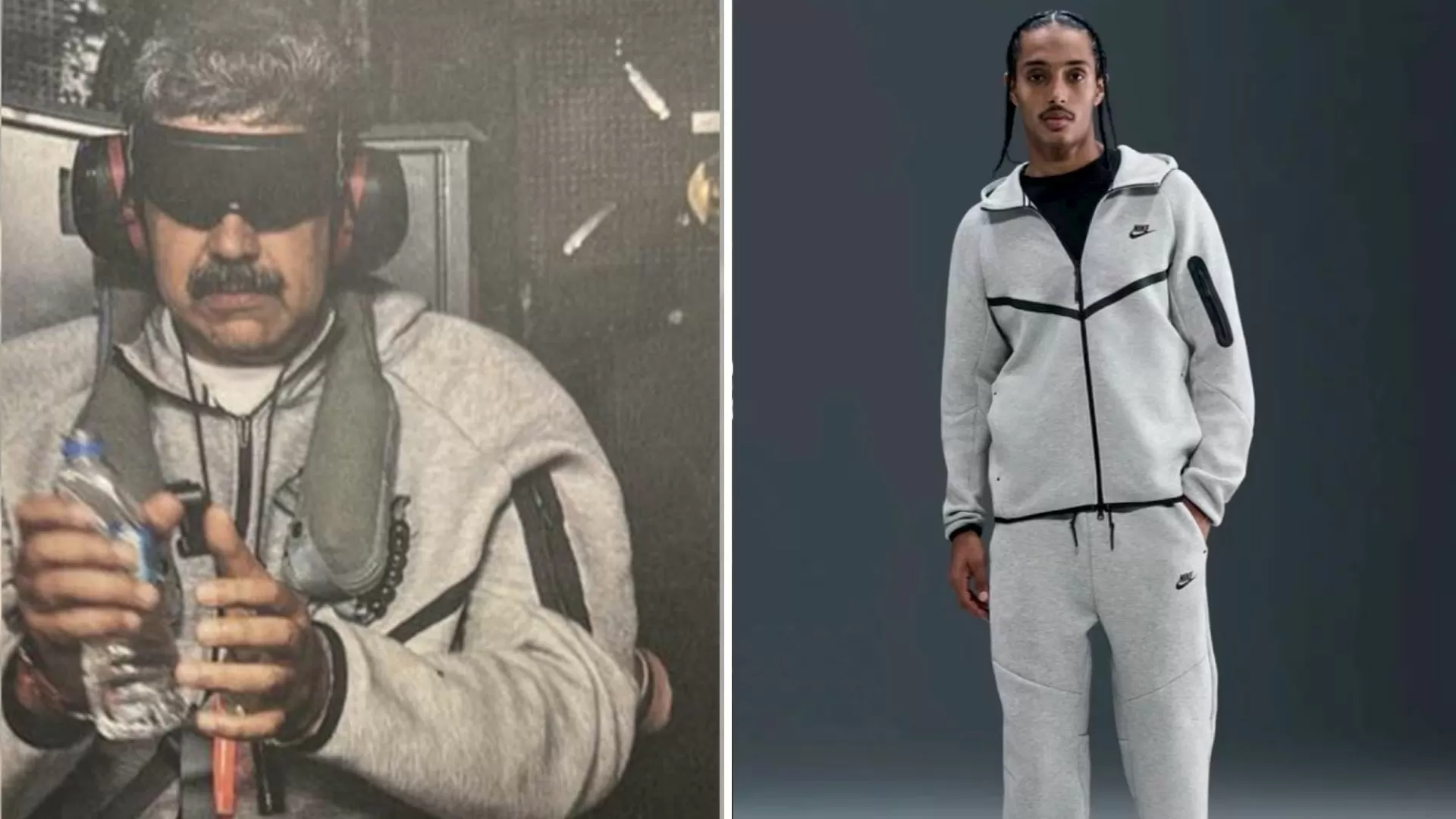 Do cárcere ao carrinho de compras: como o look Nike de Maduro virou hit fashion