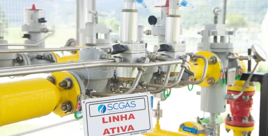 Tarifa de gás natural em SC terá redução média de 12% a partir de janeiro