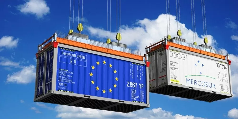 Acordo Mercosul-UE aumenta de 8% para 36% o acesso brasileiro ao comércio mundial