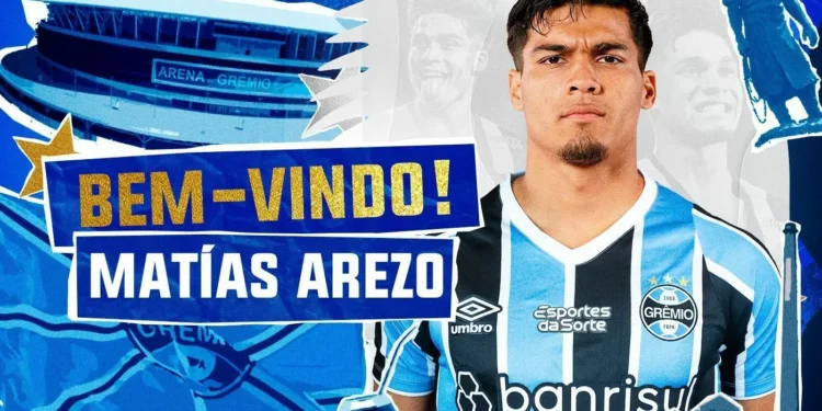 Grêmio anuncia contratação de centroavante uruguaio
