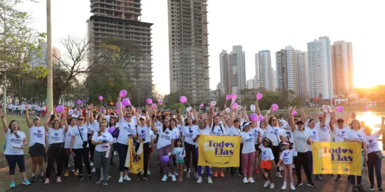 1ª Caminhada #TodosporElas no Parque das Nações Indígenas em Mato Grosso do Sul