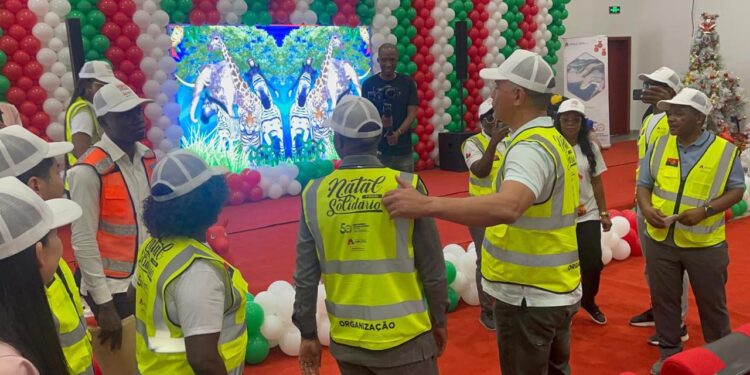 Natal Solidário do Ministério da Energia e Águas no Cuanza-Norte