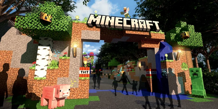 Da ficção para o real, fenômeno Minecraft chega aos parques temáticos