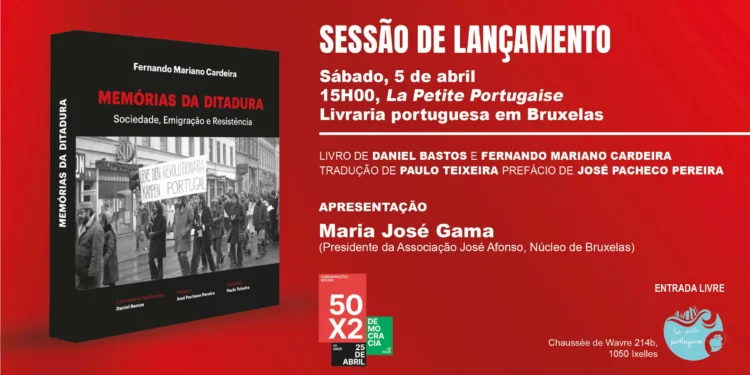 Lançamento do livro Memórias da Ditadura, em Bruxelas