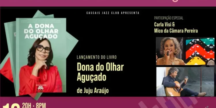 Lançamento do livro de Juju Araújo com a participação mais que especial de Carla Visi e Mico da Camara Pereira.