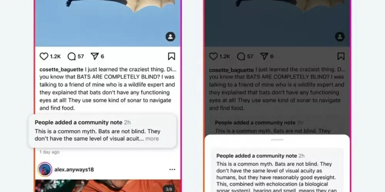 Meta começa a testar ‘notas da comunidade’ no Instagram e Facebook nos EUA