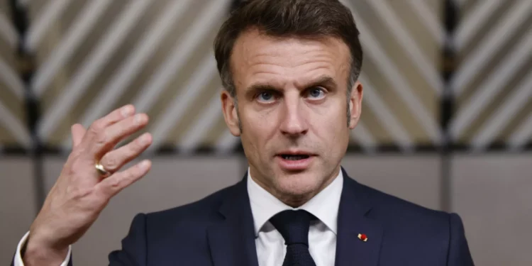 França pode reconhecer Estado palestiniano em junho, admite Macron