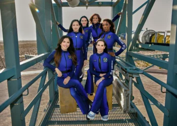 Por que os macacões azuis de Katy Perry e tripulação do voo ao espaço vão fazer história?