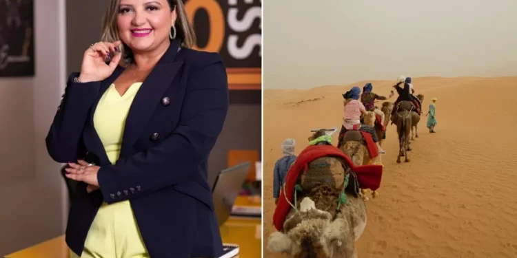 A responsável por levar mulheres ao Saara para discutirem rumos femininos