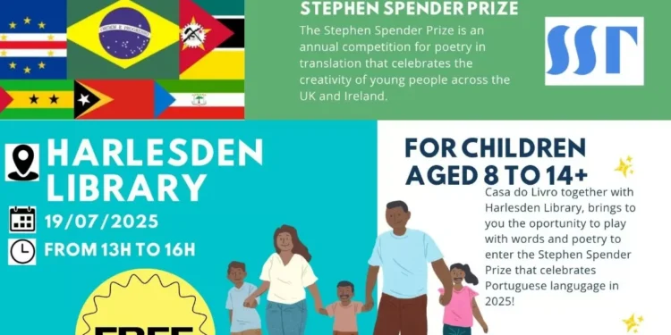 19 DE JULHO, DAS 13H ÀS 16H, SUMMER HOLIDAY, EM HARLESDEN LIBRARY. IMPERDÍVEL!