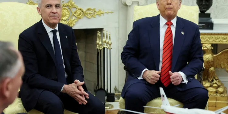 Carney e Trump discutiram Ucrânia e “nova” relação económica e de segurança