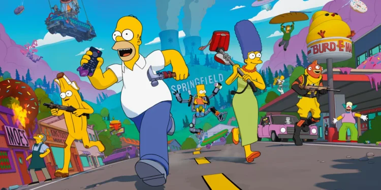 Entrada de Os Simpsons na franquia de jogos Fortnite revela o duradouro apelo da animação