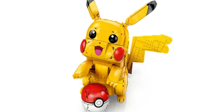 Lego divulga primeiras imagens da coleção em parceria com Pokémon